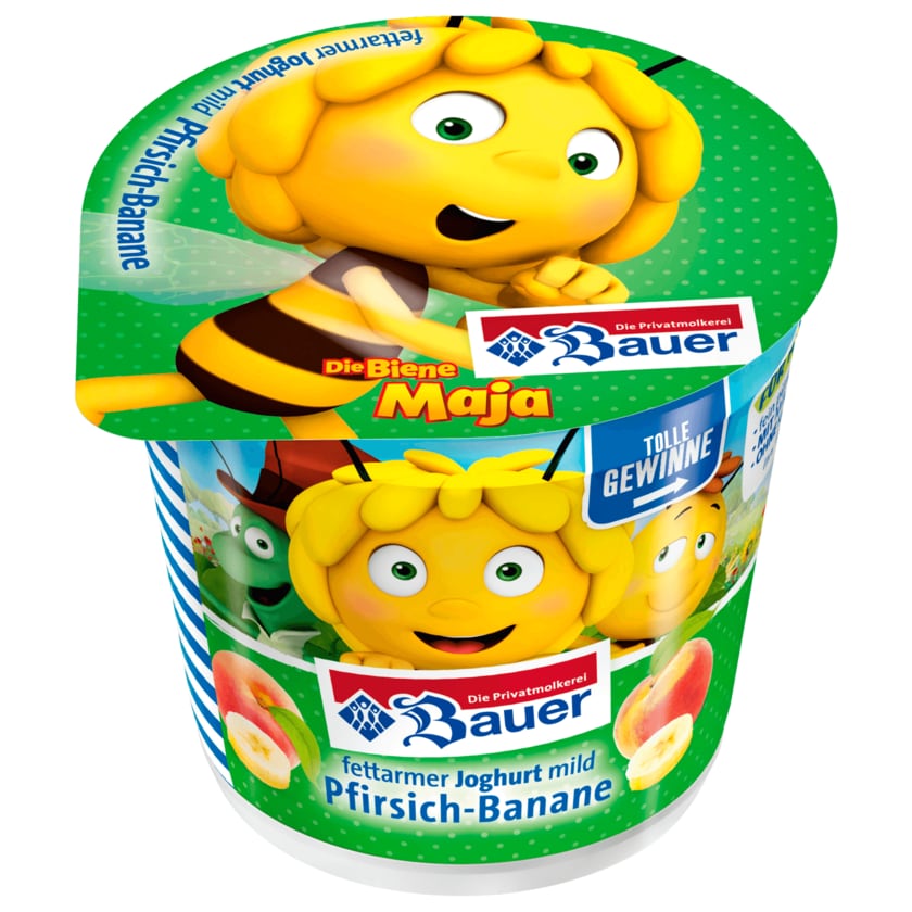 Bauer Kinderjoghurt Pfirsich-Banane 125g